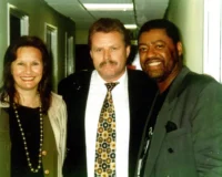 Ellen en Bert Panhuise met Ron Kenoly